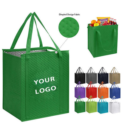 Non-Woven Lunch Cooler Tote Bag image 0