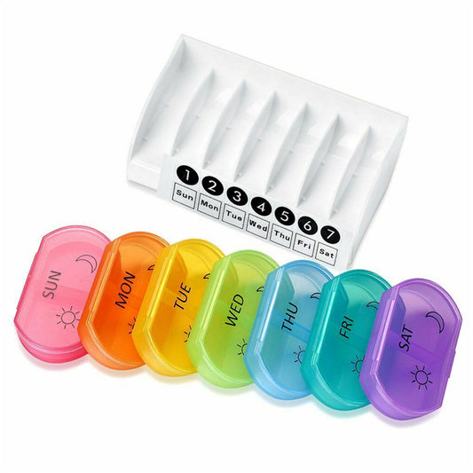 Portable Seven-Day Sealed Pill Box image 1